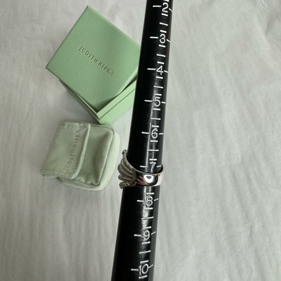 Judith Ripka Multi Band Ring Citrine Silver - Picture 4 of 7